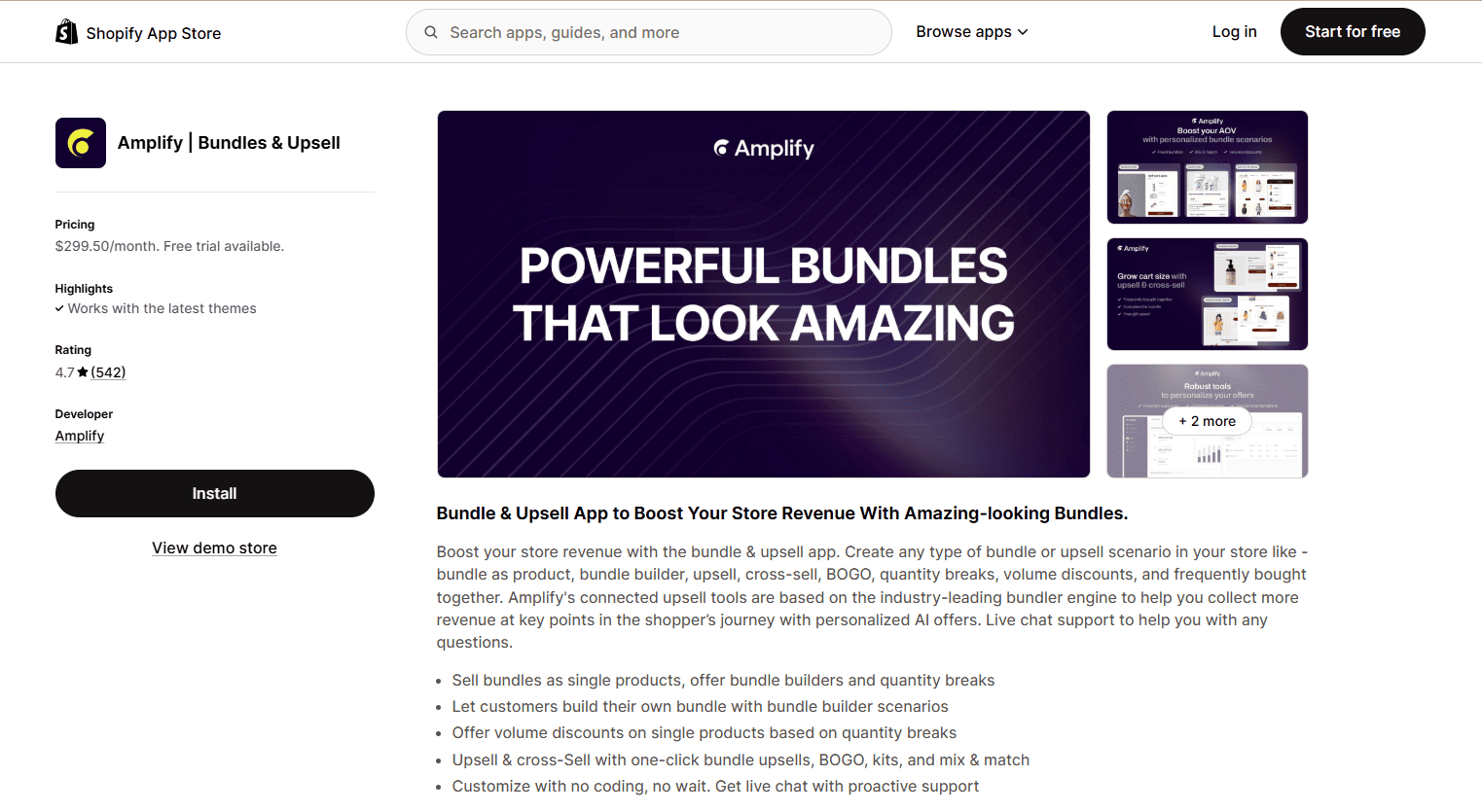 Shopify Product Bundle App 