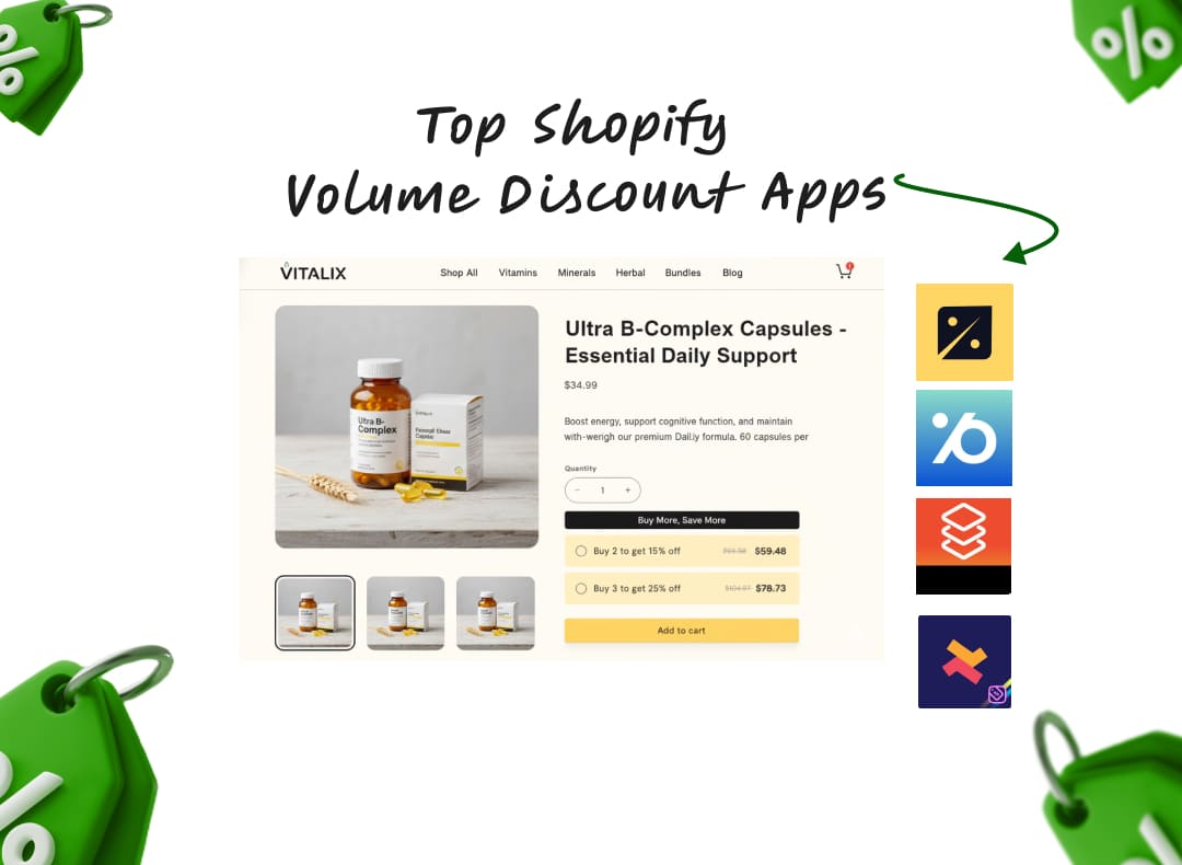 Top 8 Shopify Volume Discount Apps: Features & Comparisons (2026)