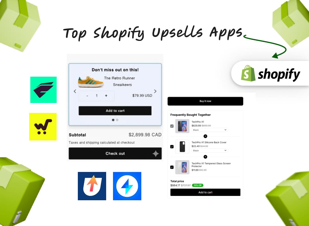 12 Best Shopify Upsell Apps (2026) - Feature & Comparison 
