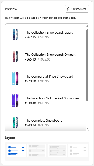 How to create bundles on Shopify with third party app