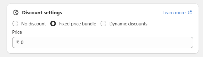 How to create bundles on Shopify with third party app