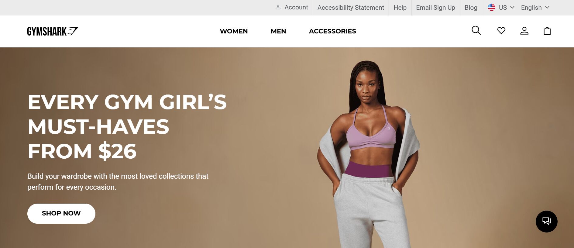 Top Shopify healthcare brand Gymshark