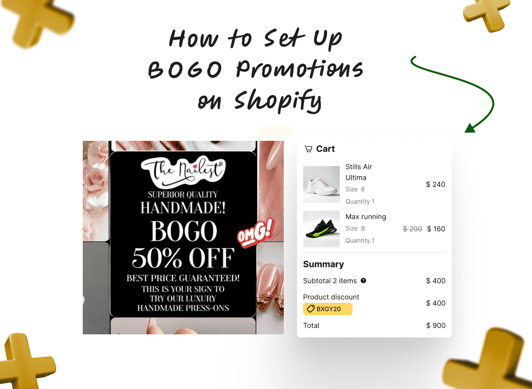 How to Set Up BOGO Promotions in Shopify: Without an App and With One