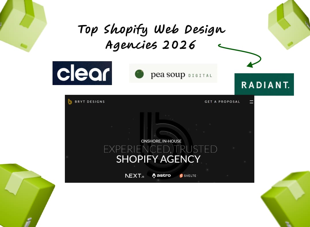 Top Shopify Web Design Agencies 2026