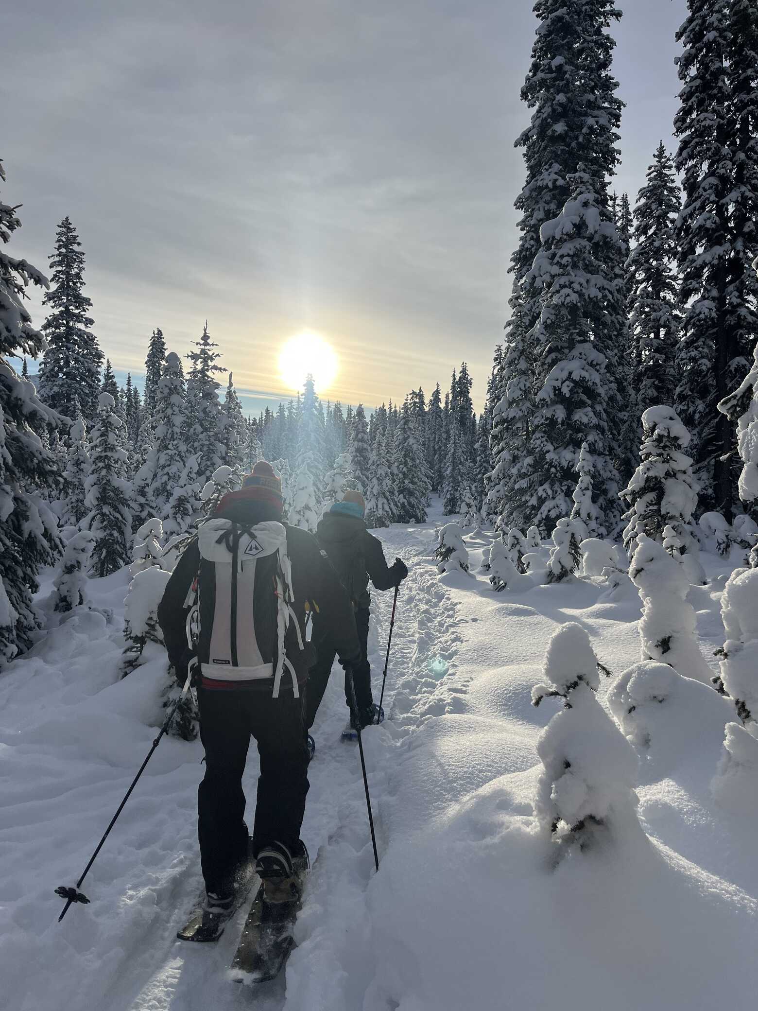 Snowshoeing
