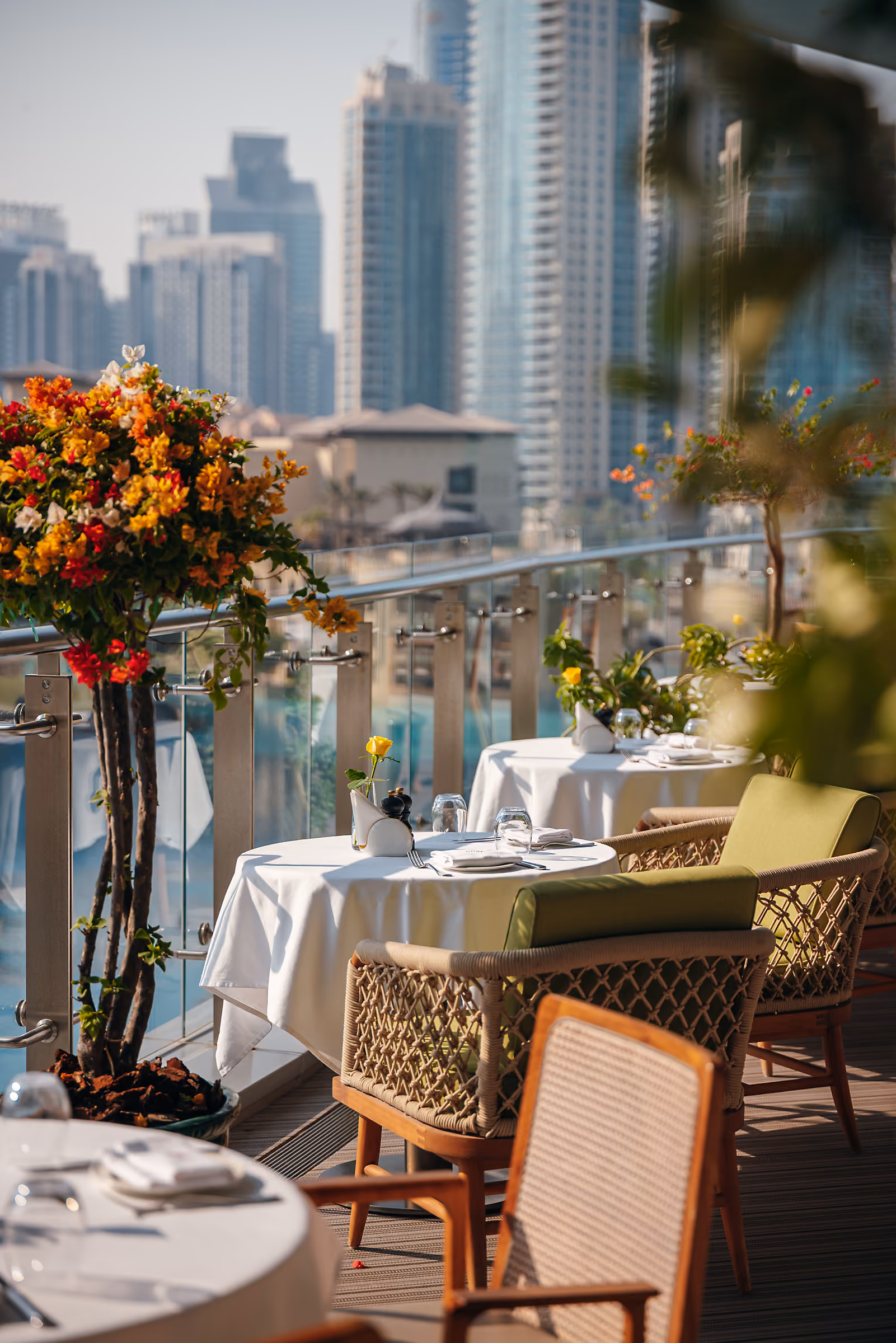 The Mediterranean brasserie Novikov Café,
