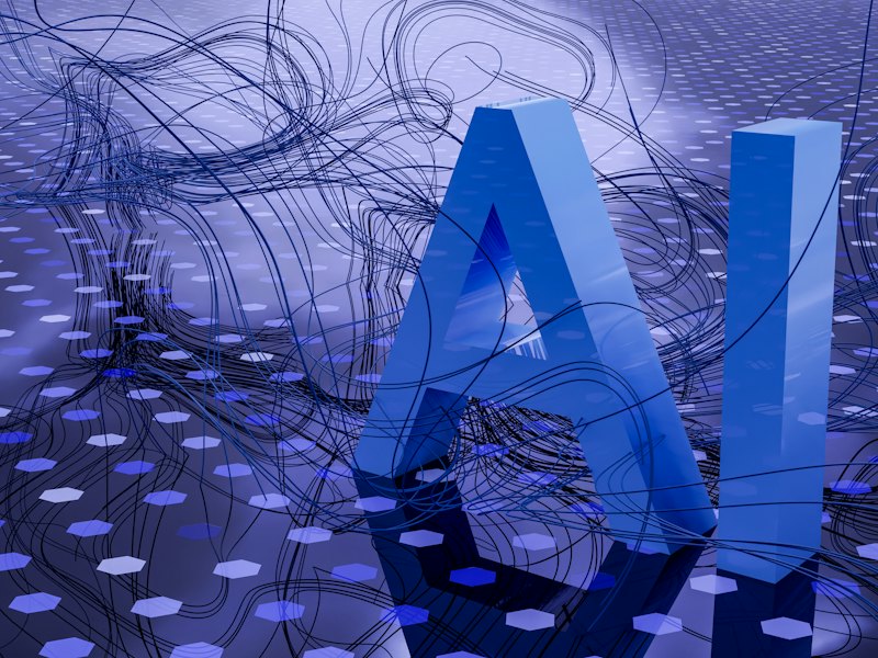 Abstract AI artwork