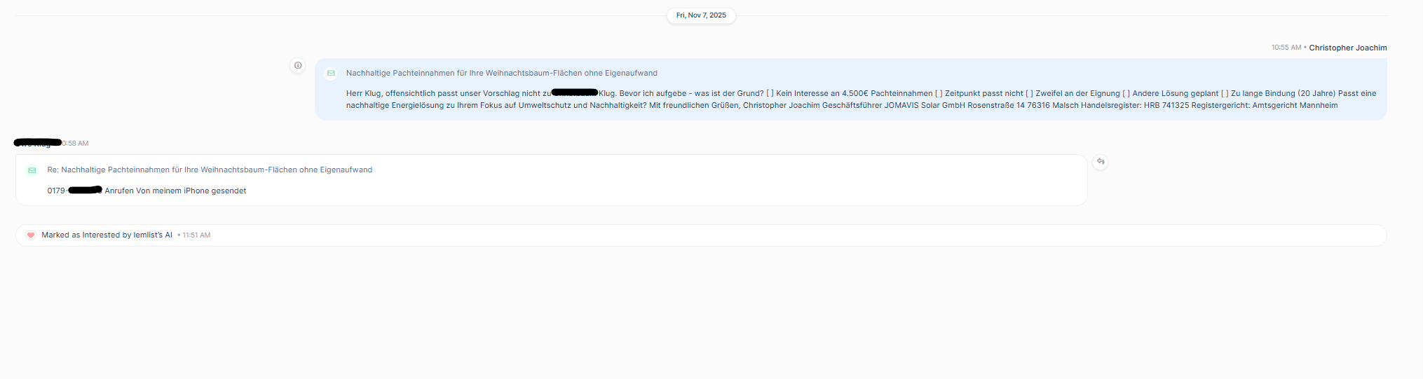Jomavis Partnermeeting Anfrage - Interesse an Walmdach-Modulen