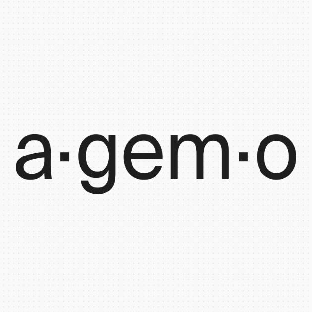 a·gem·o