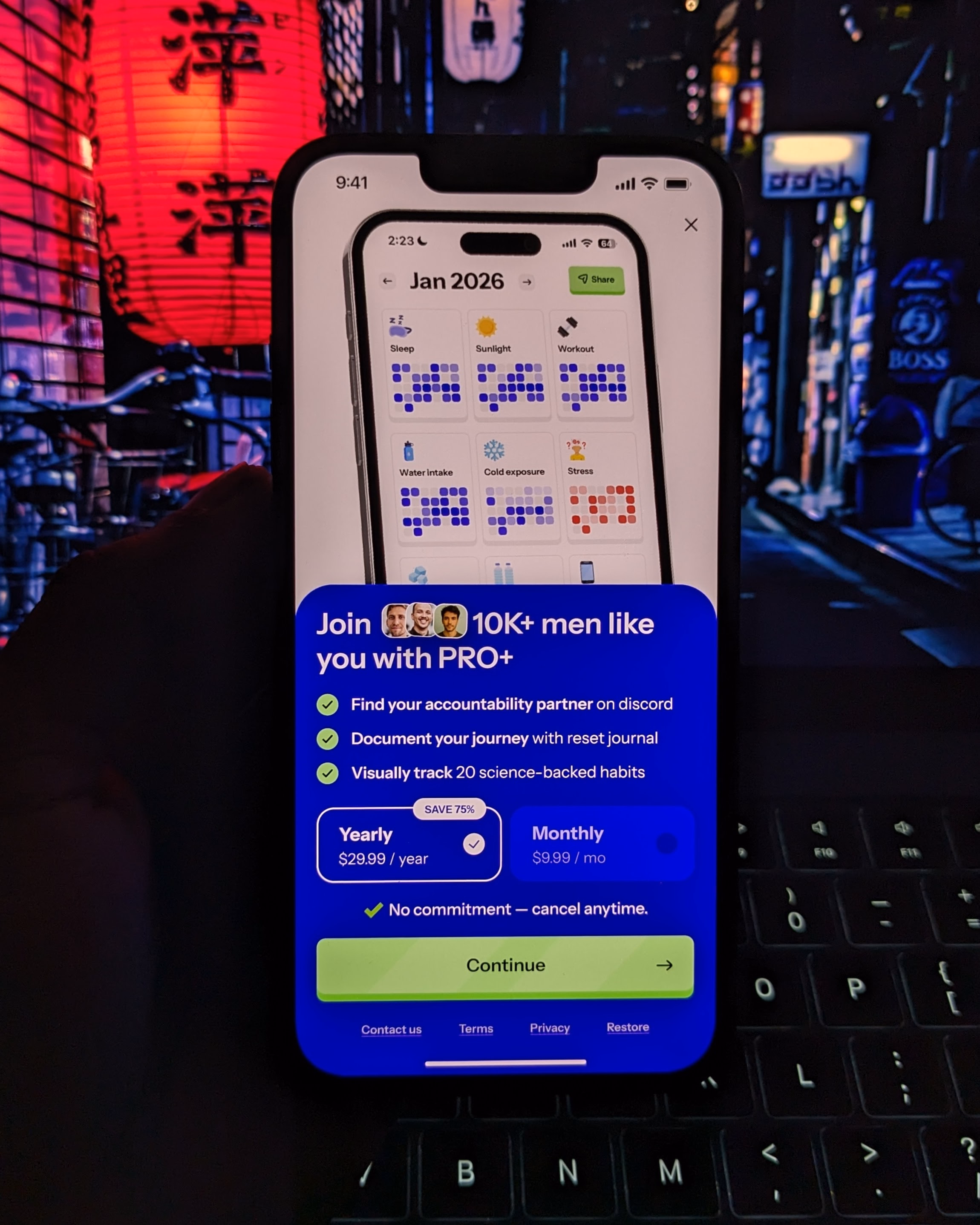 paywall design by roastmyapp