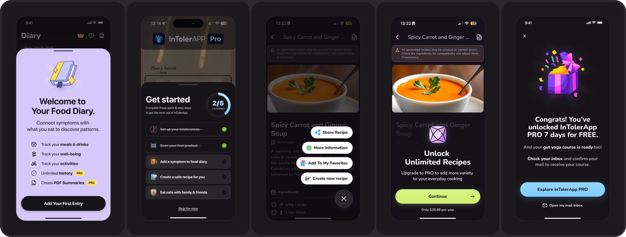 app onboarding screens design for core feature activation nudge