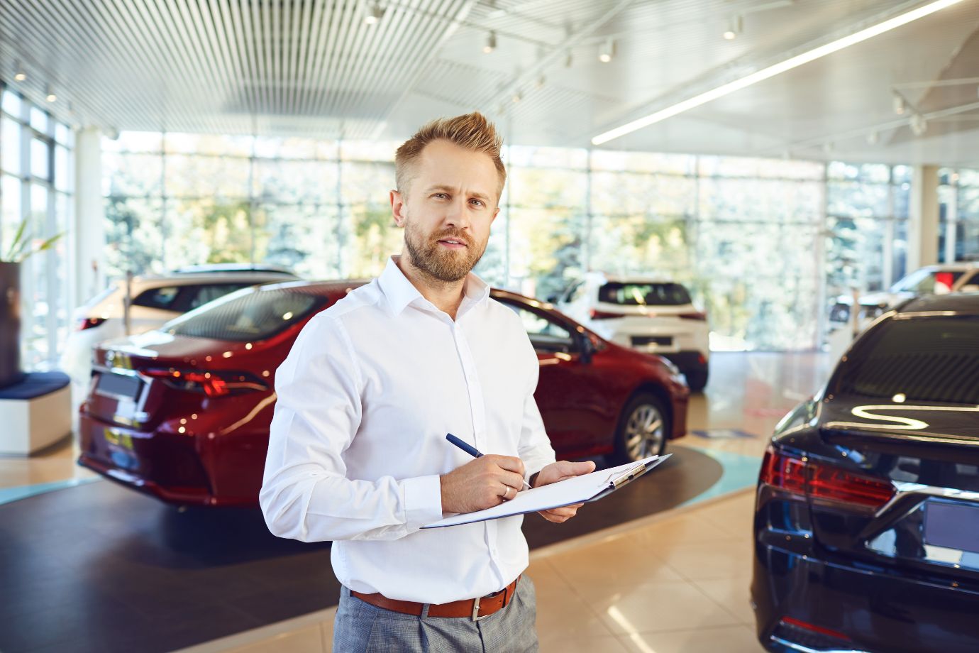 Graphic explaining the main elements needed for successful dealer audits and business oversight.