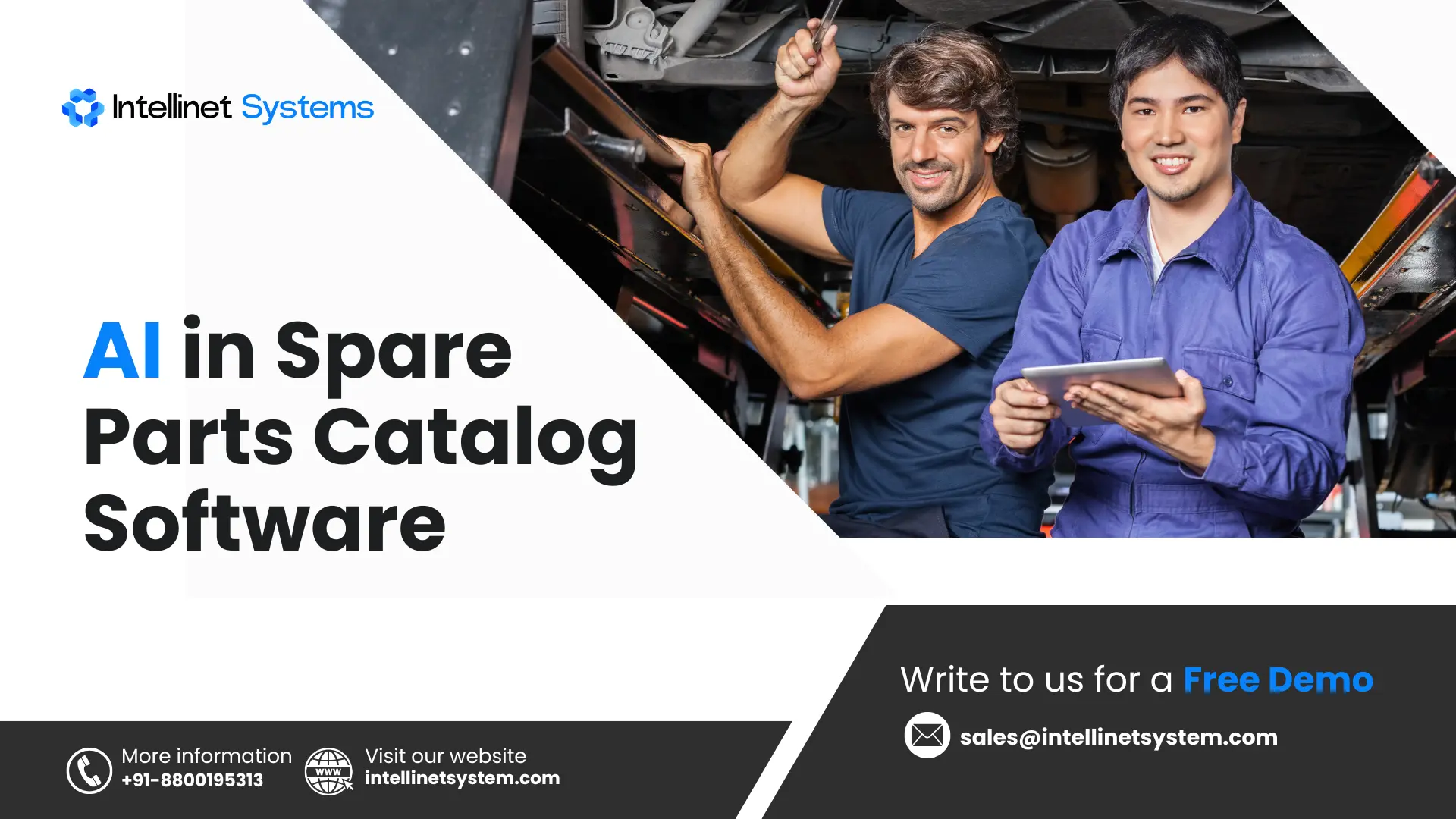 OEM representative viewing AI-enhanced spare parts catalog with real-time inventory insights