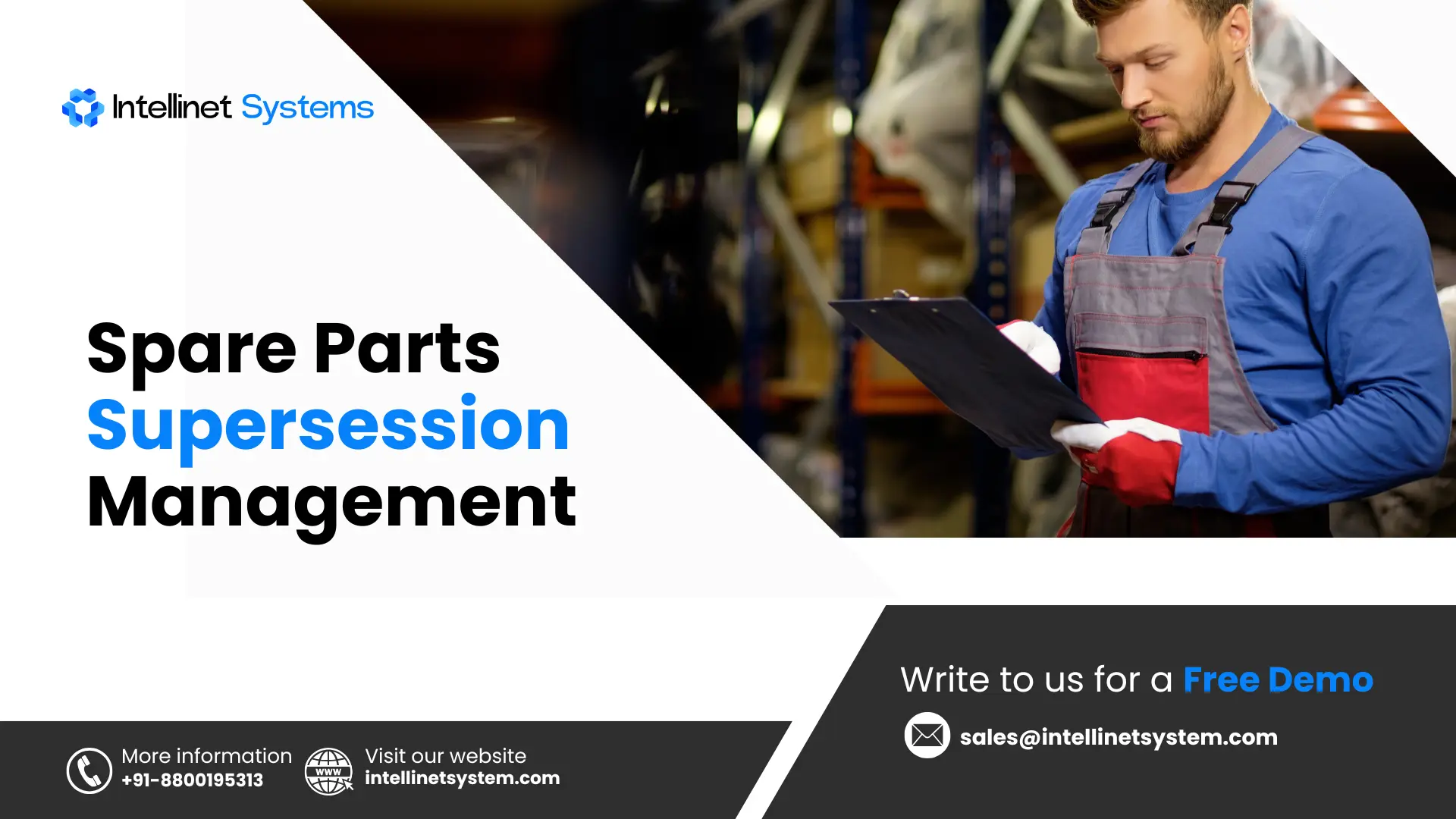Image of a technician struggling with spare part selection due to missing or incorrect supersession details