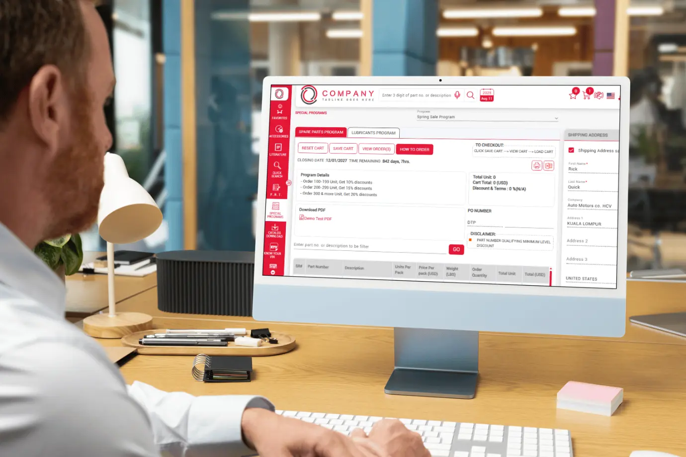Visual representation of Intelli Catalog’s discount management capabilities