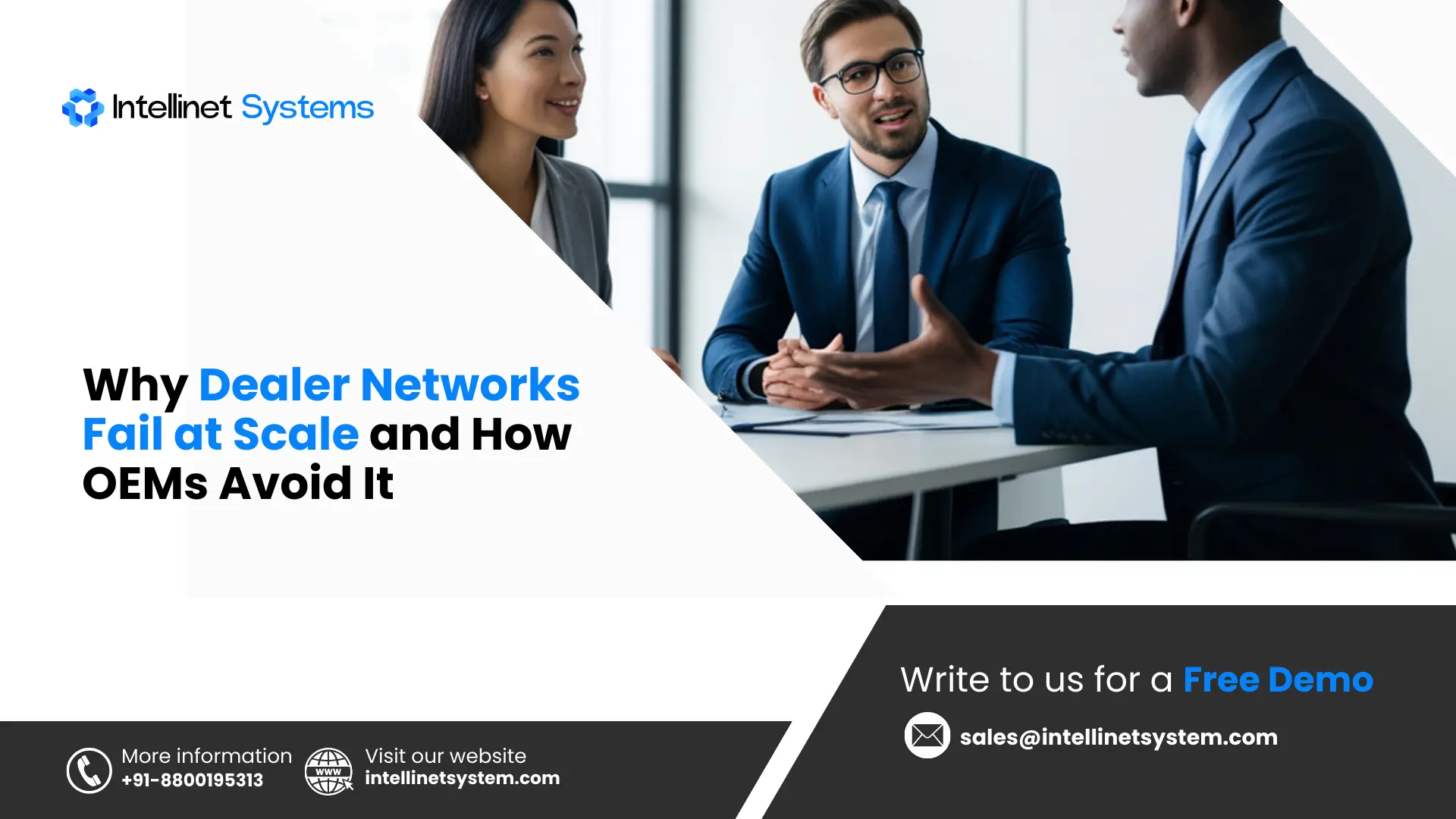 Dealer network challenges at scale showing how top OEMs maintain alignment, visibility, and operational control