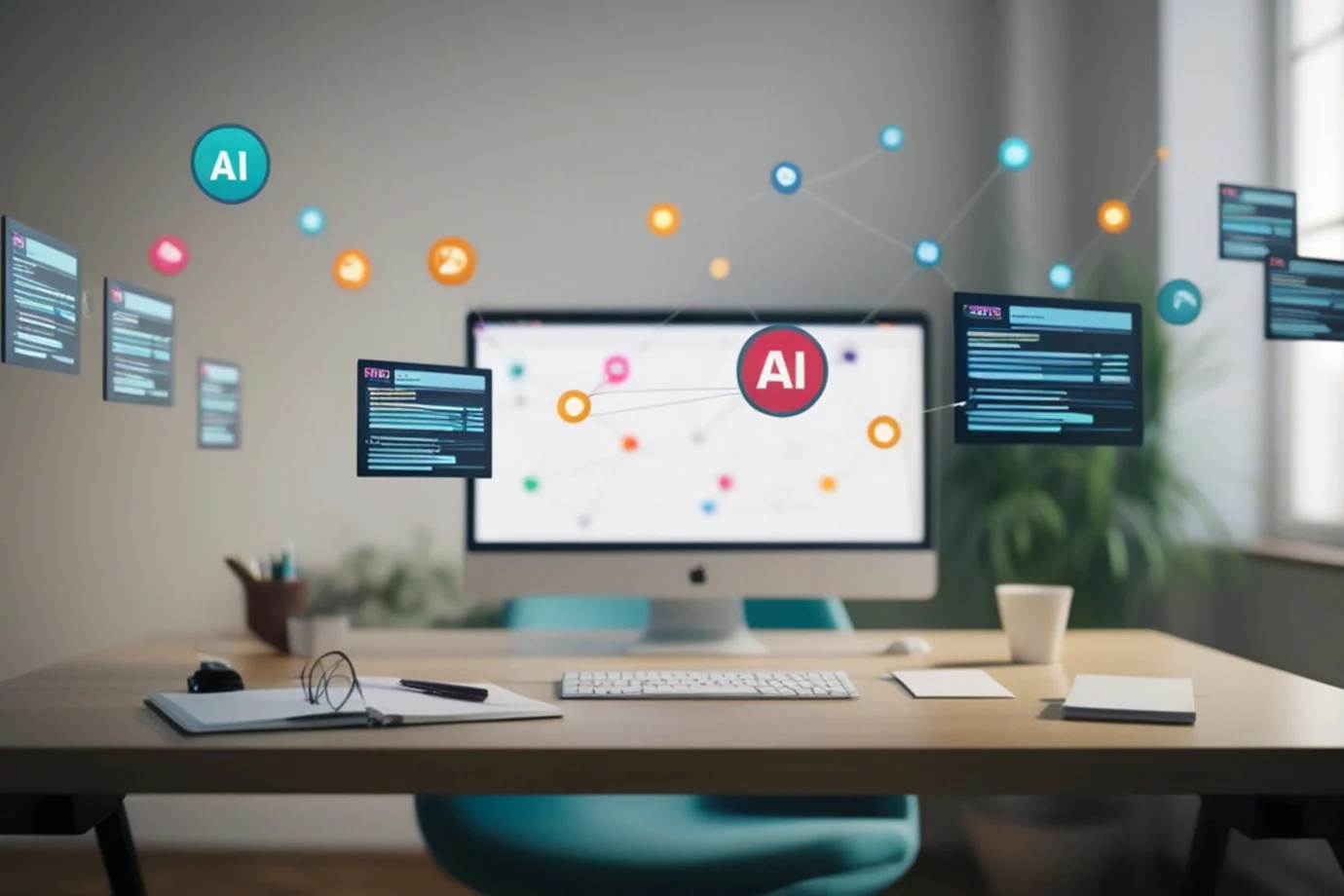 AI impact metrics showing downtime reduction and inventory cost savings