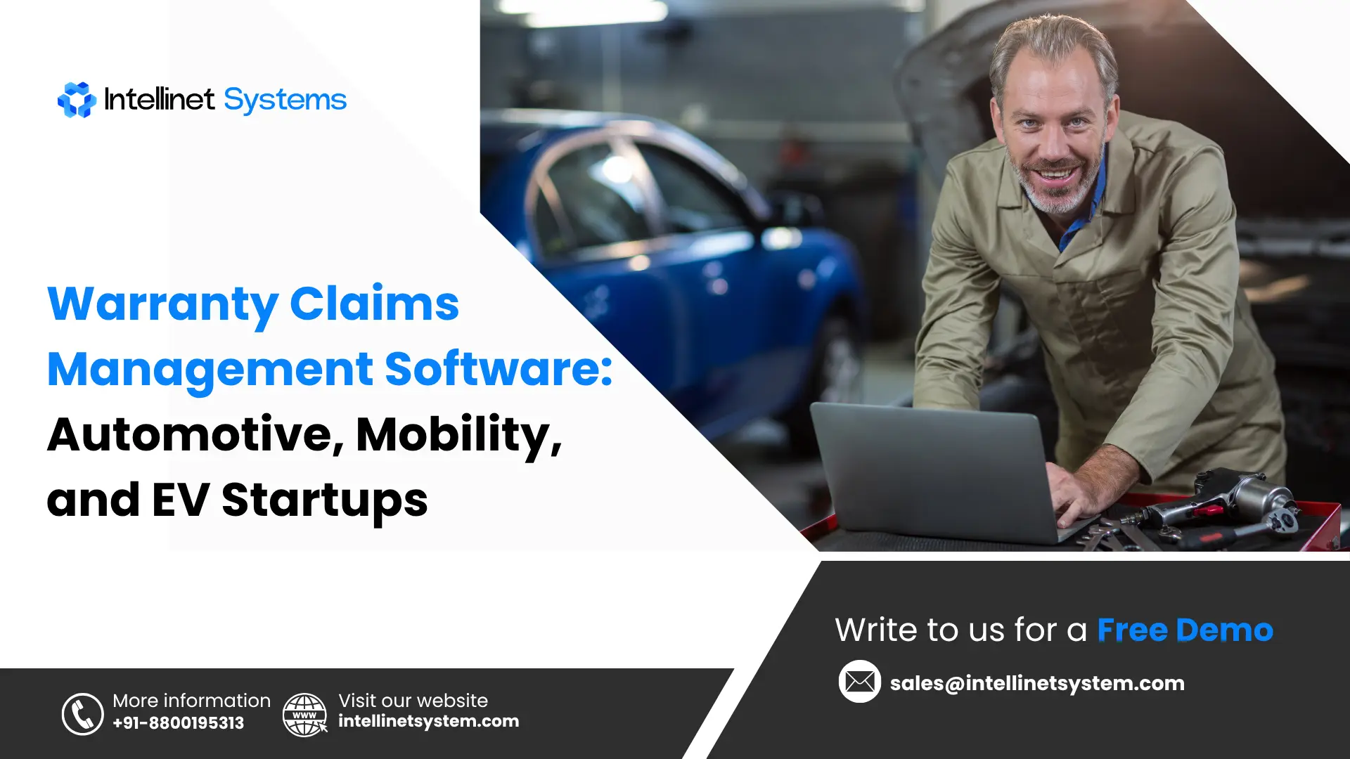 Automotive startup warranty claims process and dealer management system