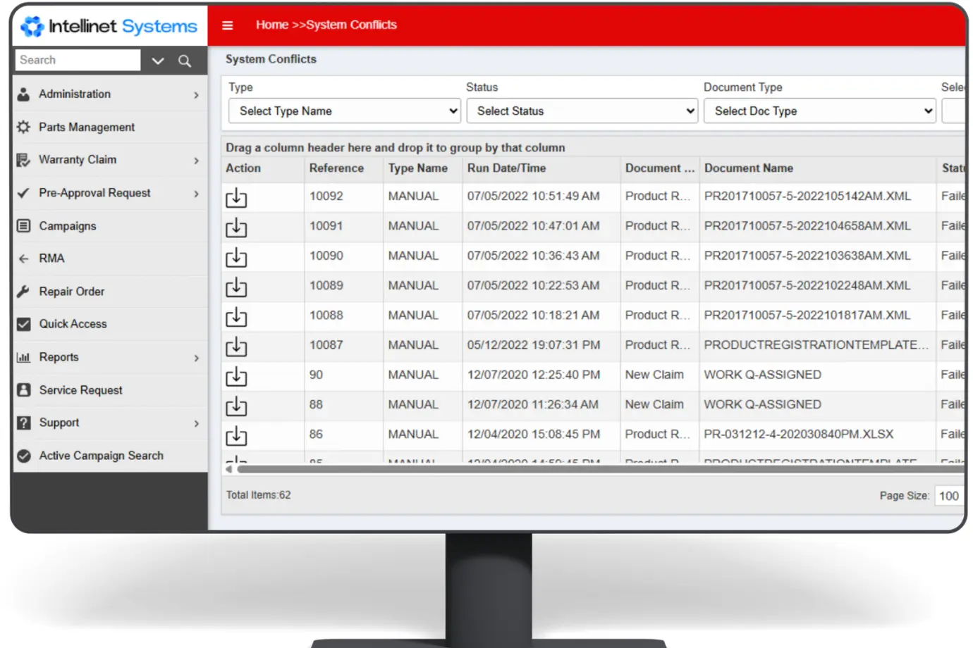 Automated warranty claims management platform for automotive OEM startups