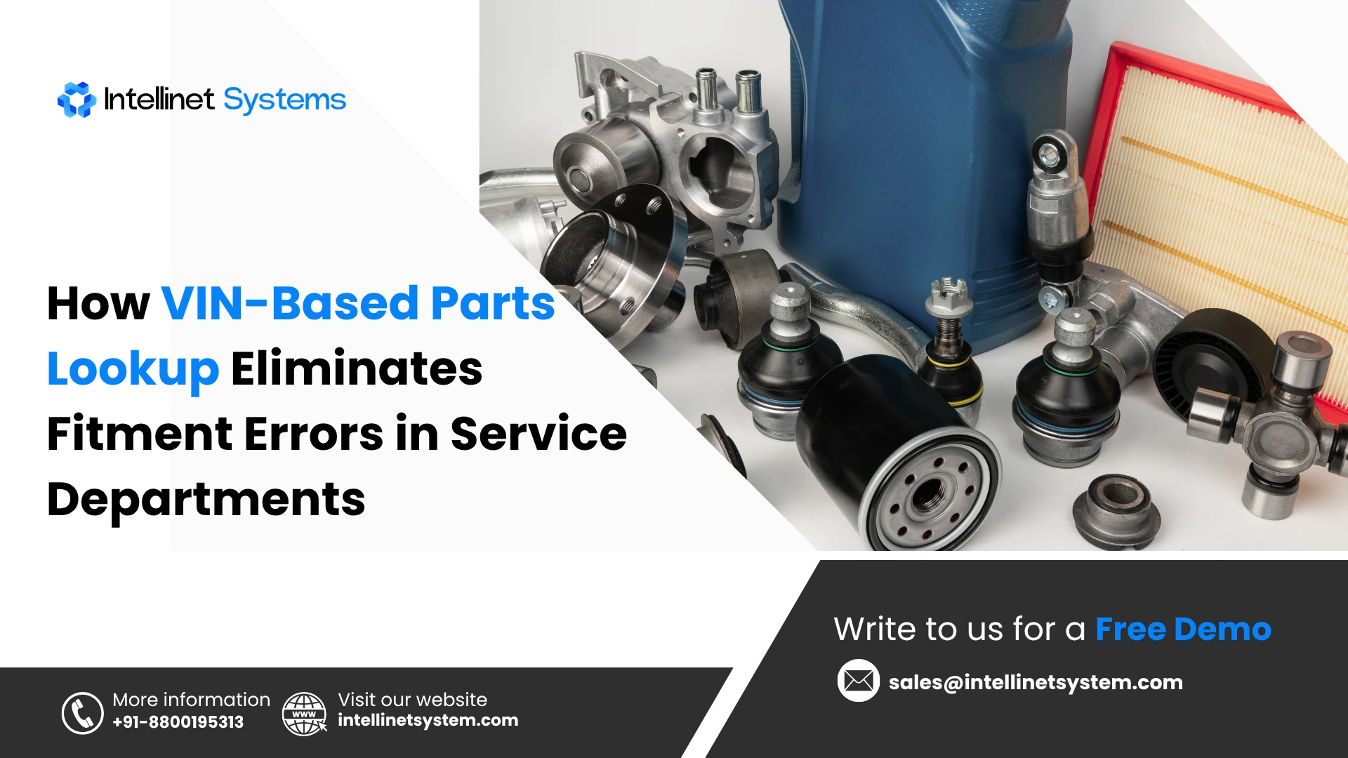 Eliminate wrong part orders with VIN-based parts lookup for OEM service teams