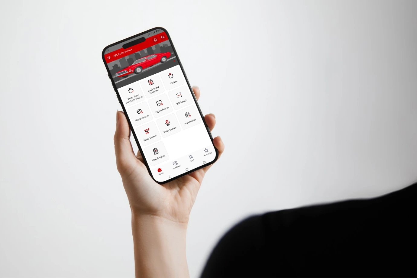 AI powered parts search VIN barcode visual lookup system