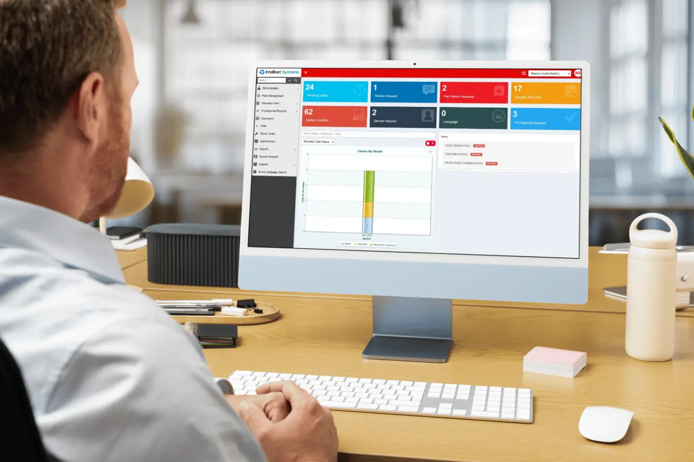 real-time warranty claim validation on Intelli Warranty