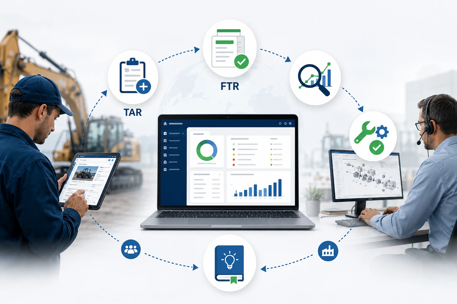 Technical support workflow