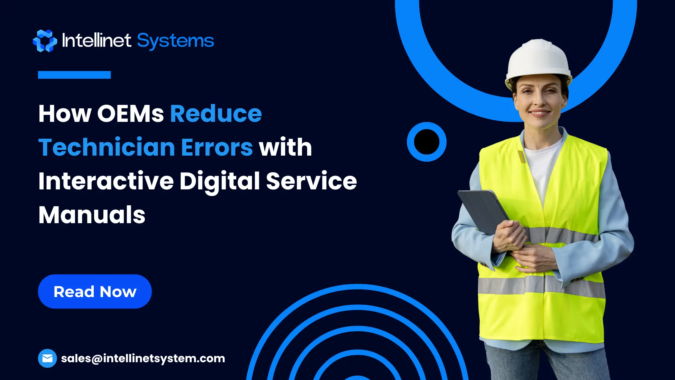 Interactive digital service manual helping OEM technicians reduce repair errors in workshop