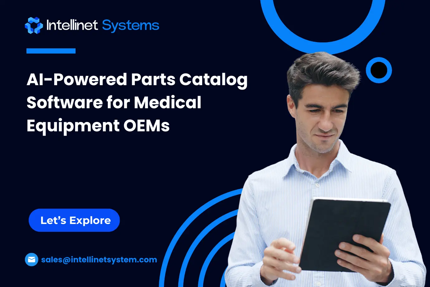 AI-powered parts catalog software for medical equipment OEMs
