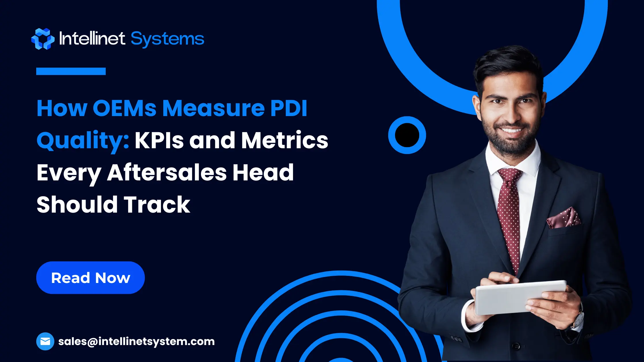 OEM quality manager reviewing PDI quality KPIs across a global dealer network using Intelli PDI