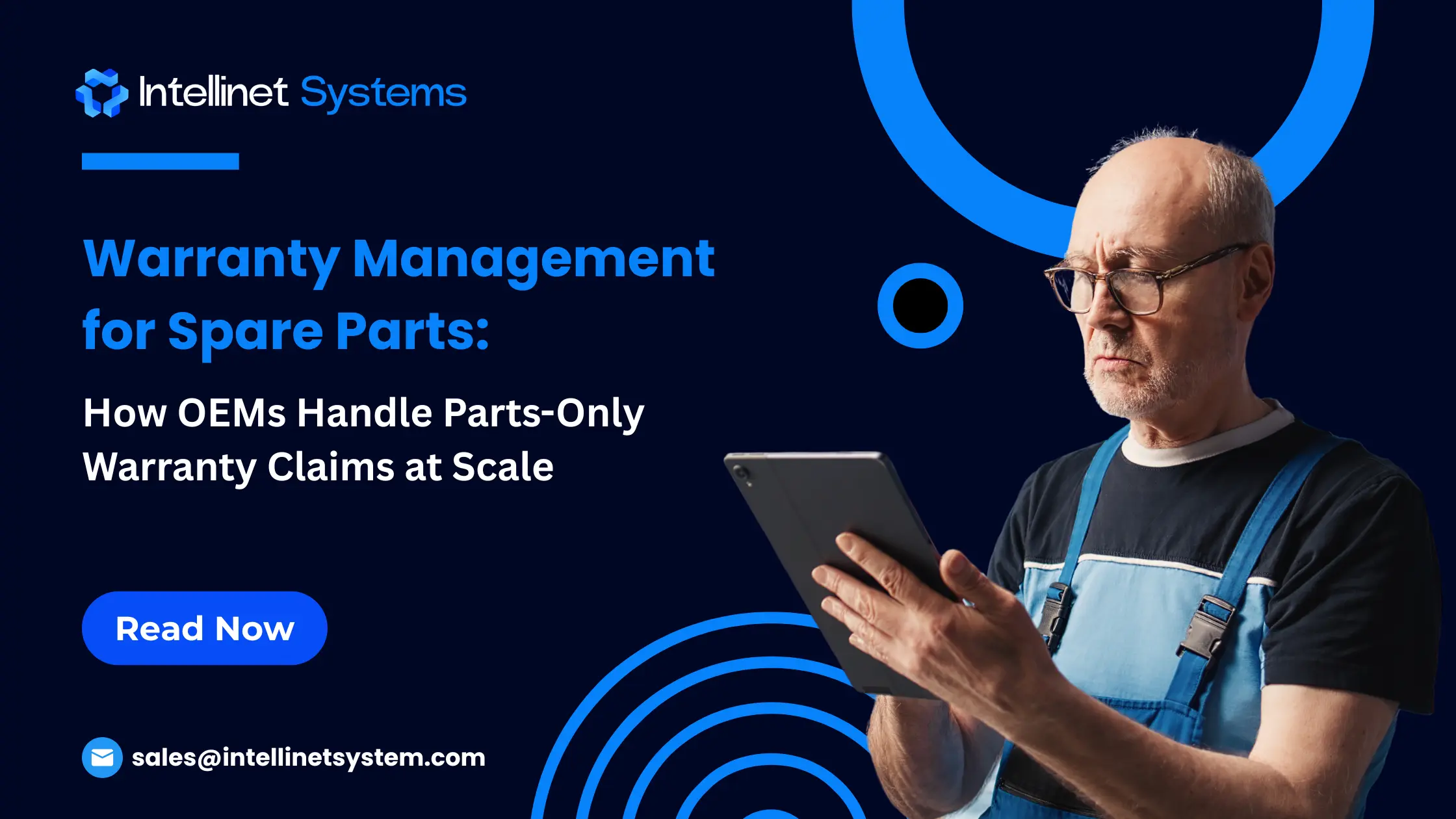 Spare parts warranty management software