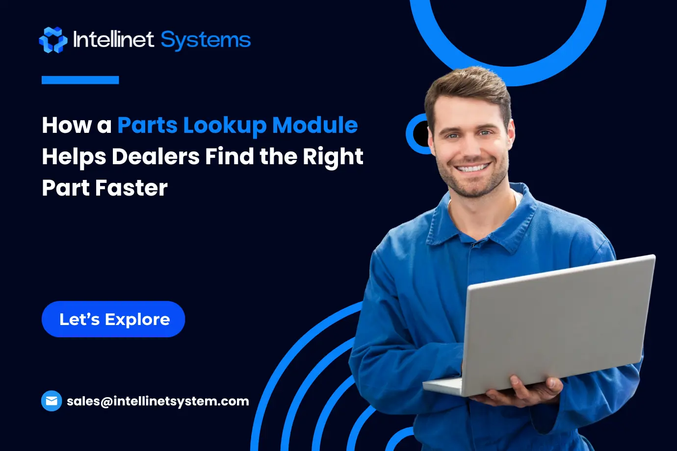 Parts lookup module for faster dealer parts identification