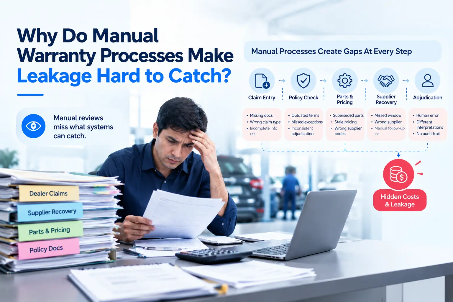 Manual warranty processes creating hidden cost leakage for OEMs