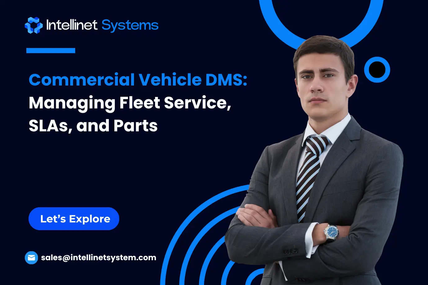 Commercial vehicle DMS for fleet service, parts, SLAs, and dealer performance