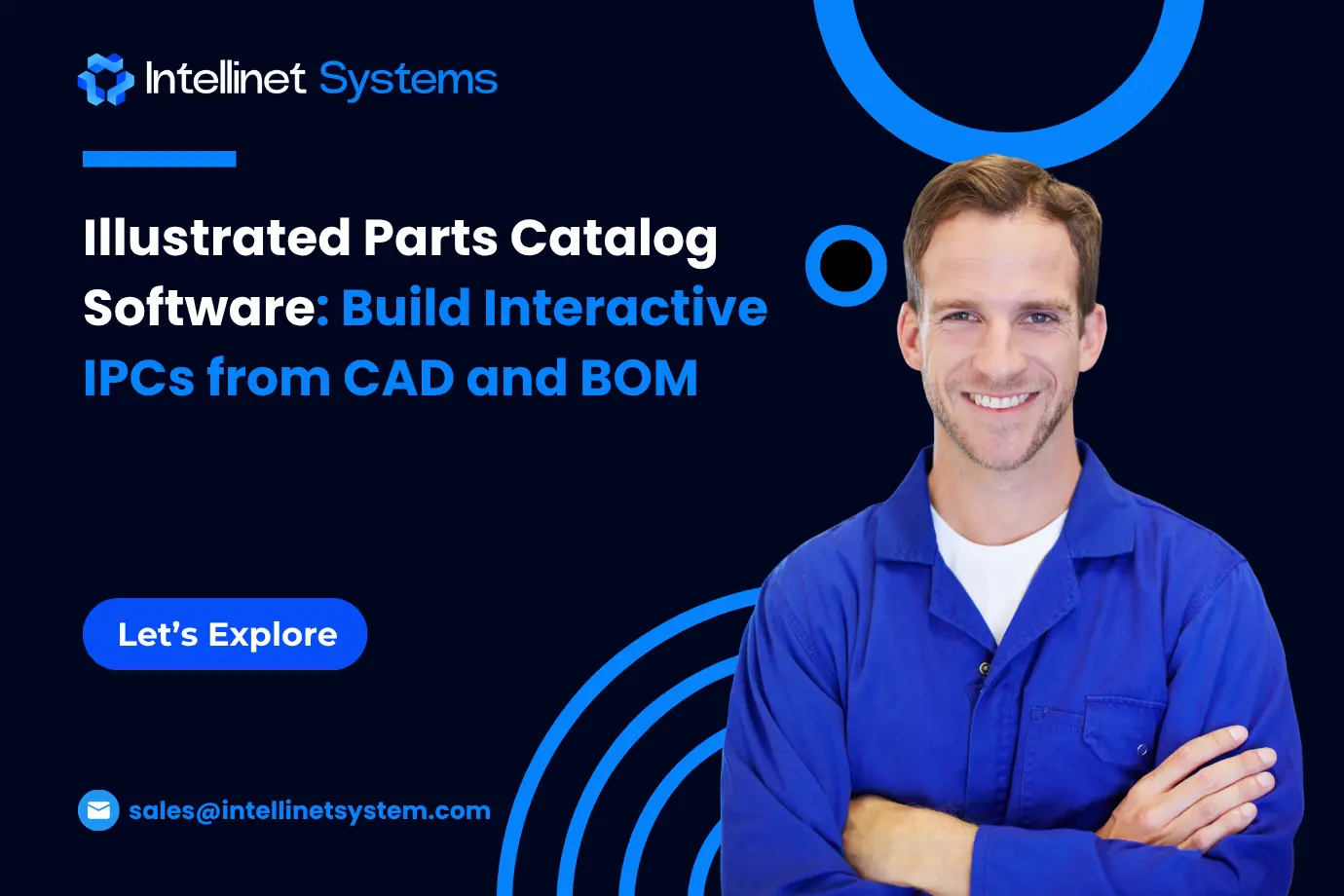 Interactive illustrated parts catalog built from CAD and BOM data