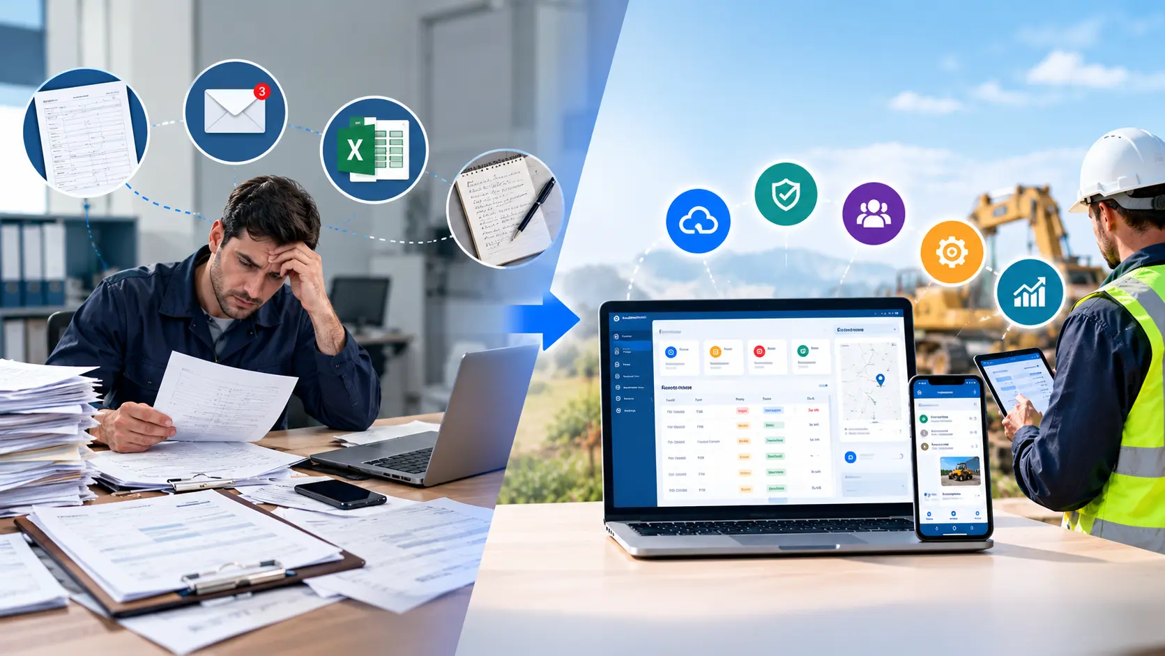 Digital field issue management replacing manual OEM technical support reporting