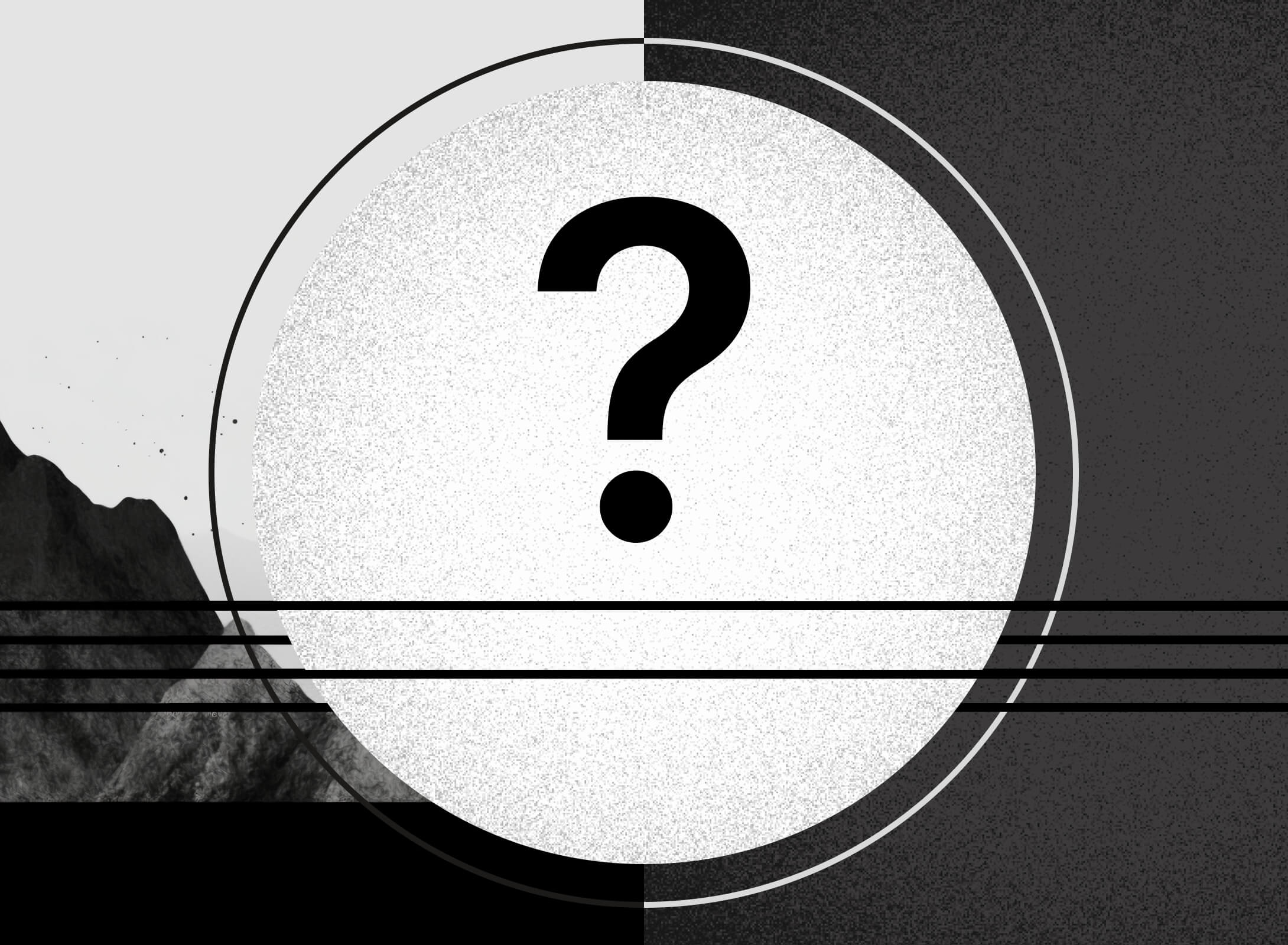 An image with a question mark