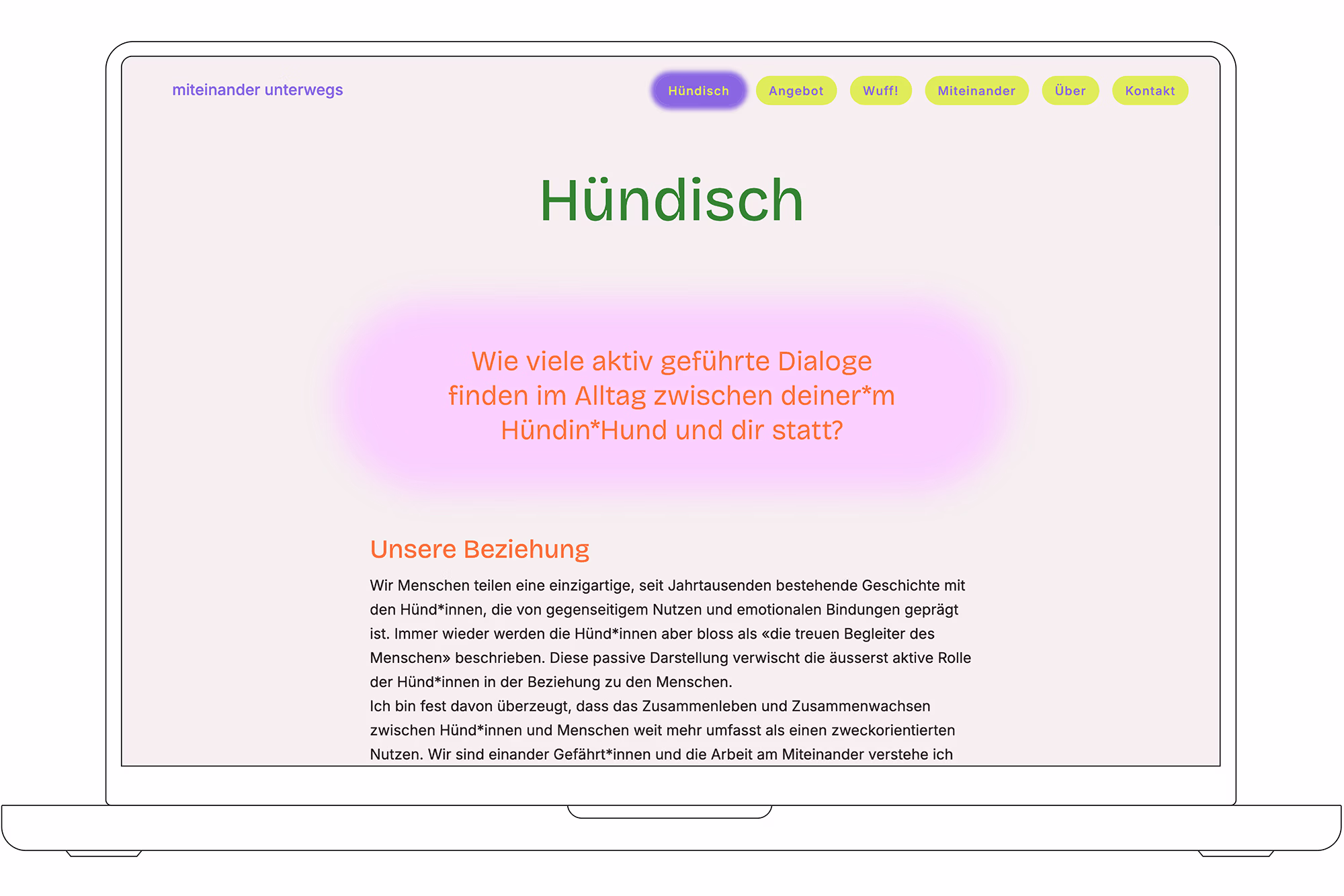 Falzflyer ausgeklappt 