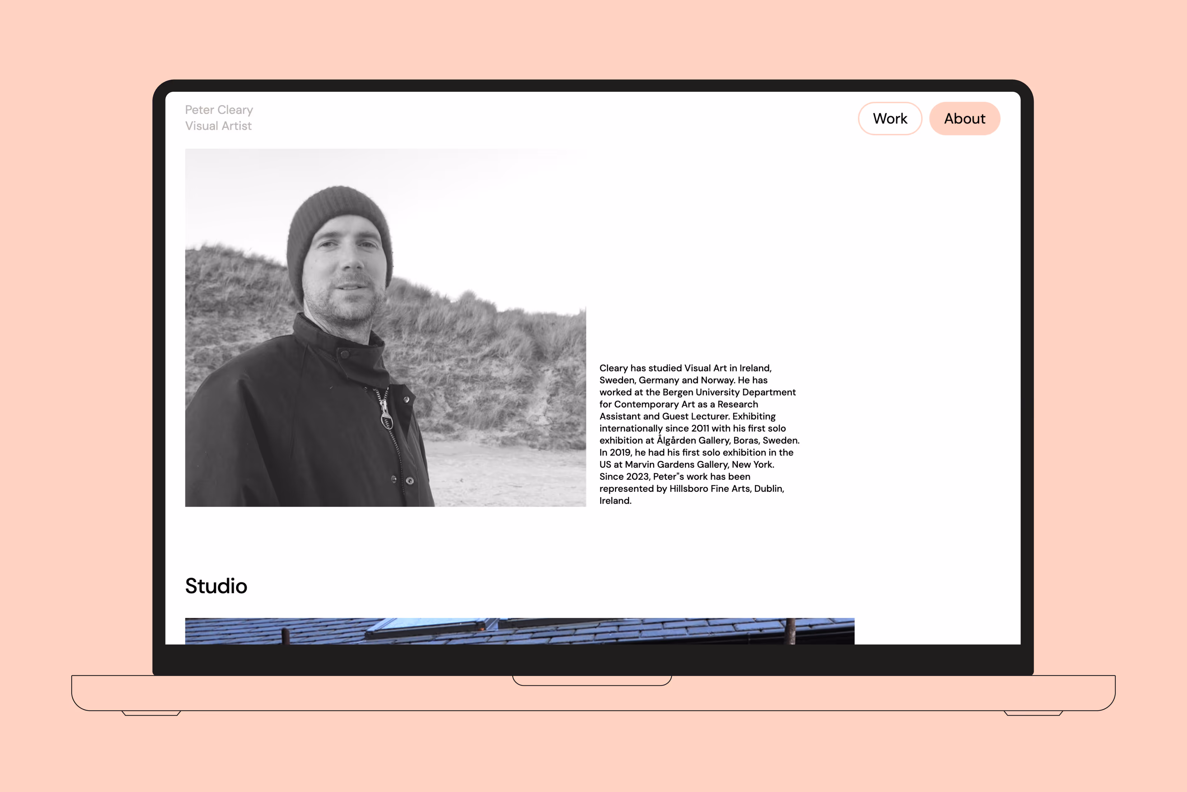 Verschiedene Ansichten Mobile Website