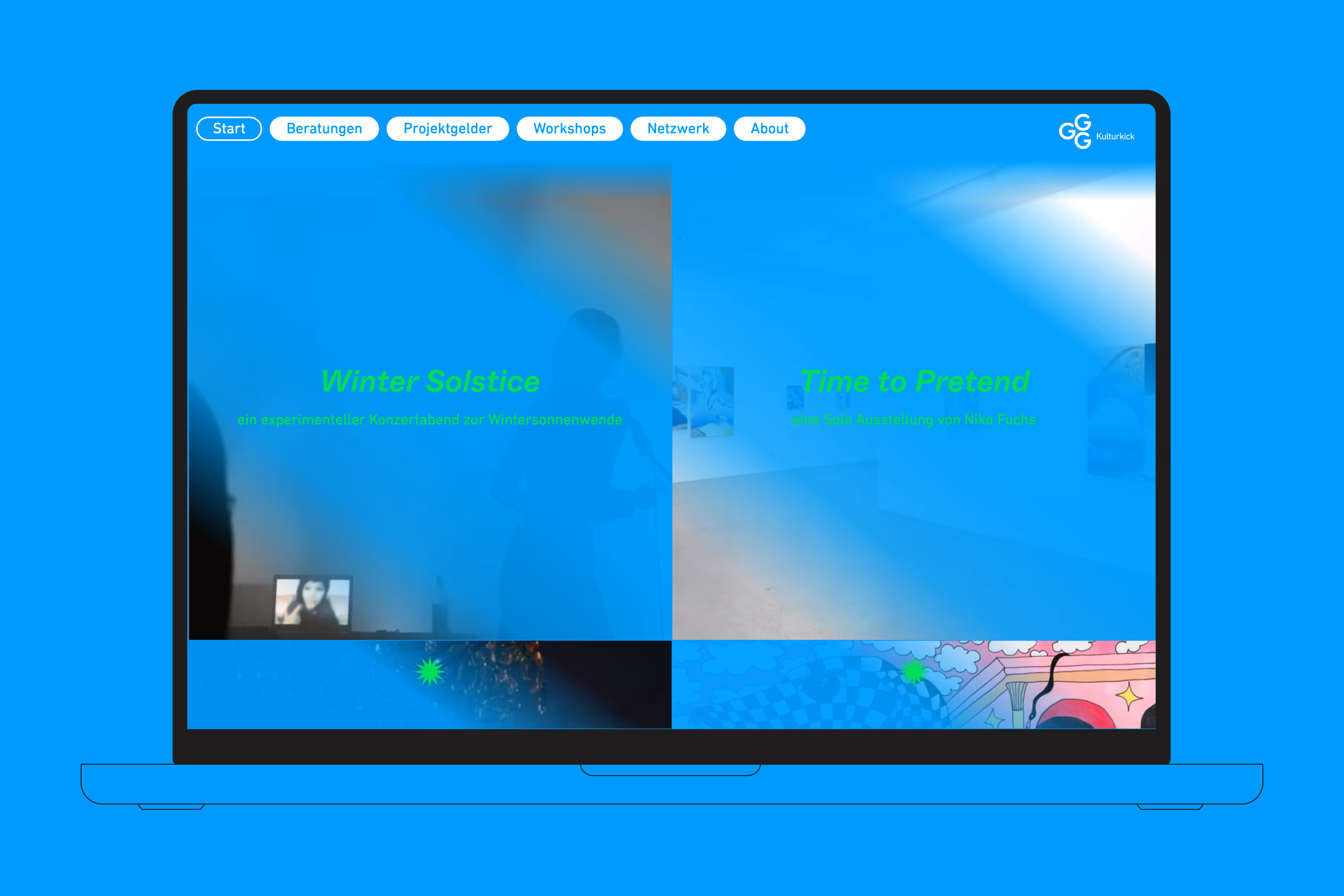 Website Projekte GGG Kulturkick