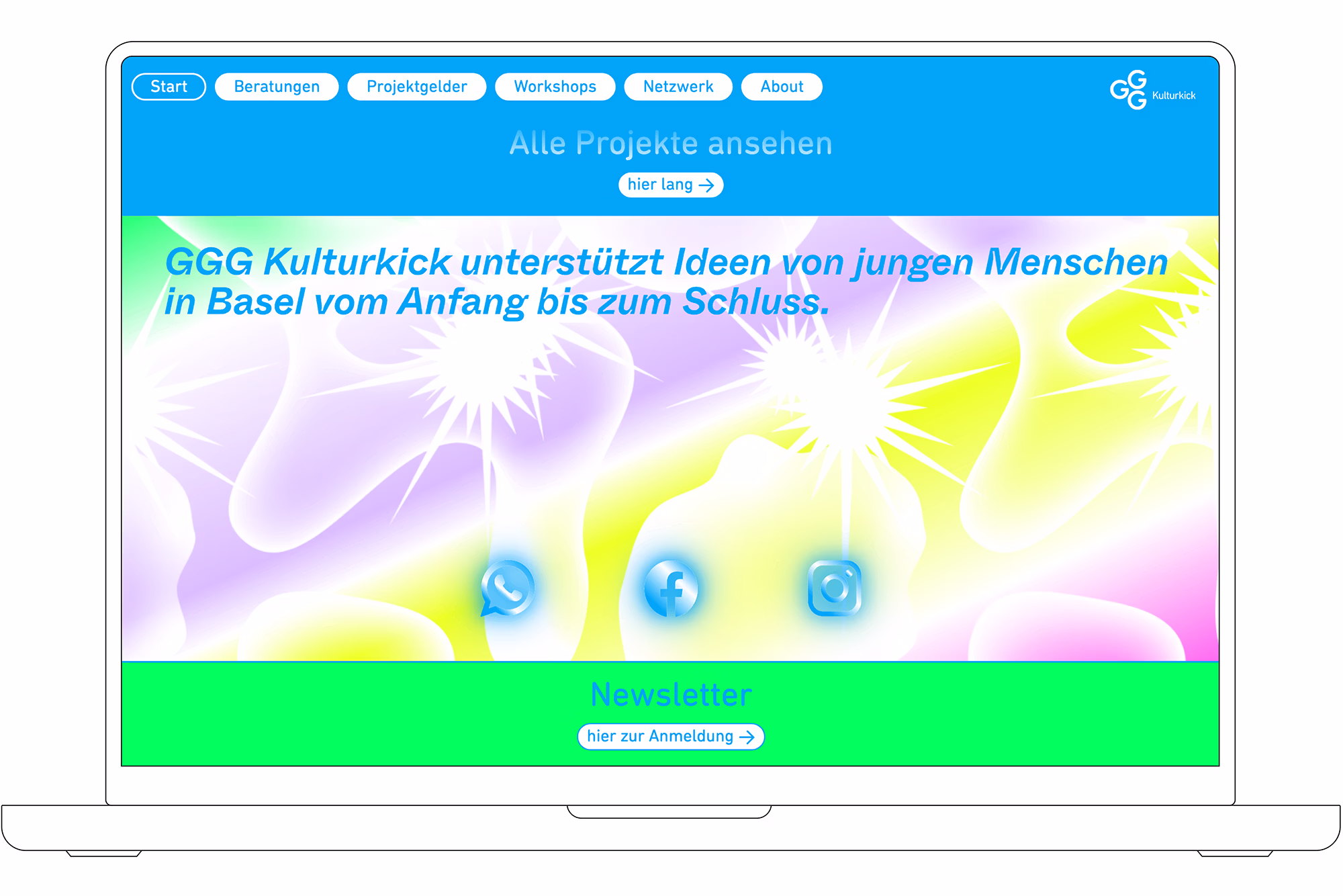 Website Projekte GGG Kulturkick