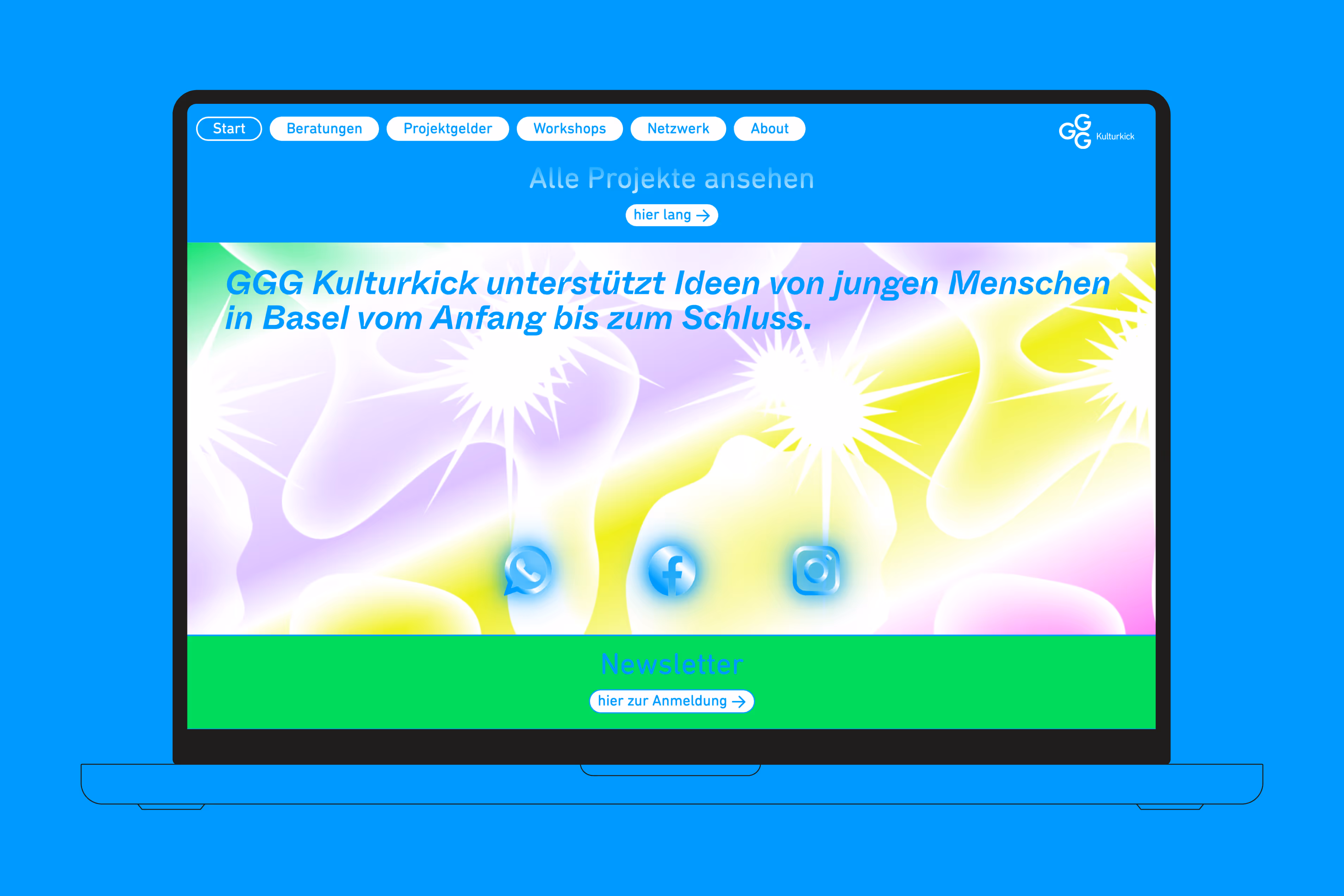 Website Projekte GGG Kulturkick