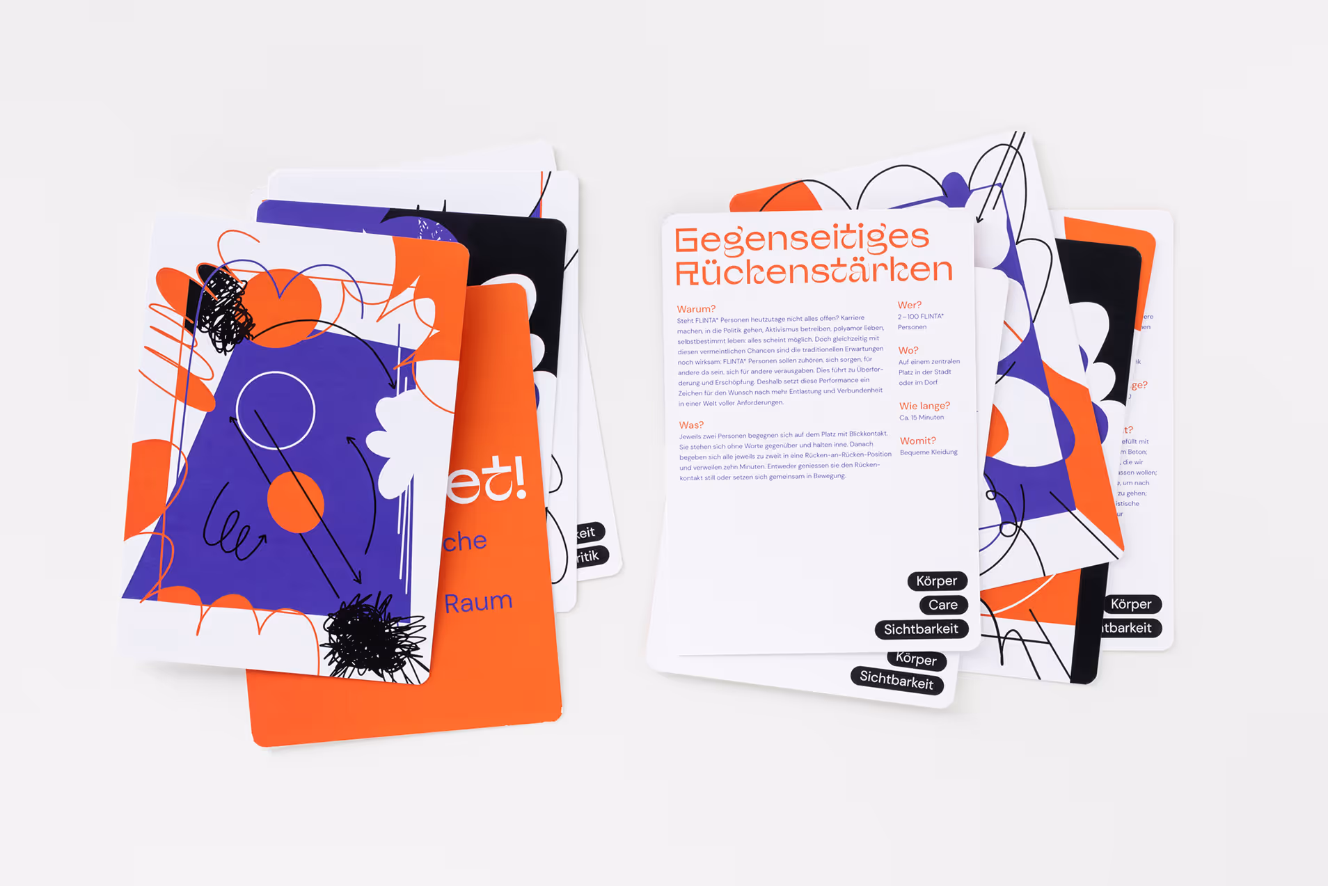 Flyer Vorder- und Rückseite