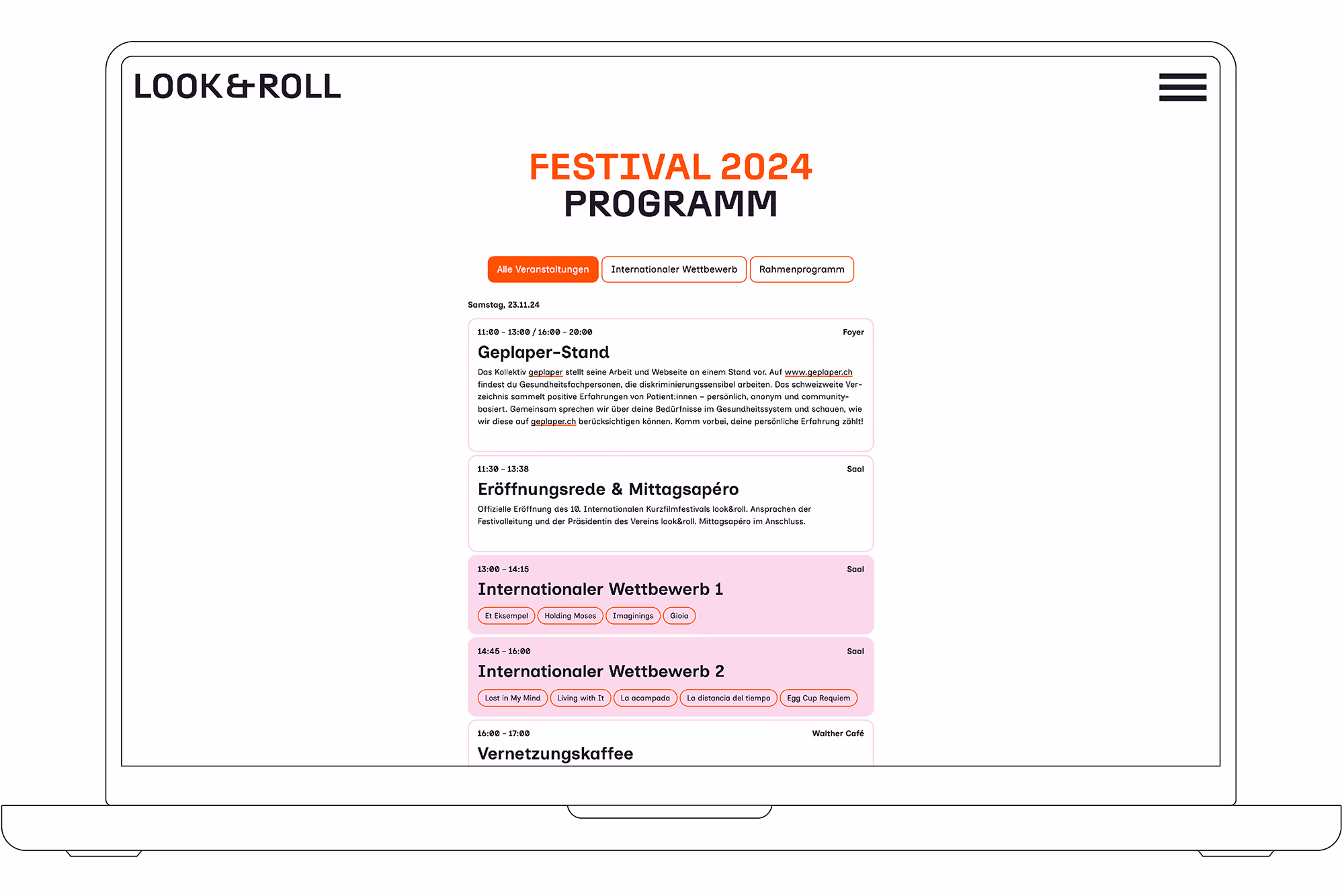 Flyer Vorder- und Rückseite