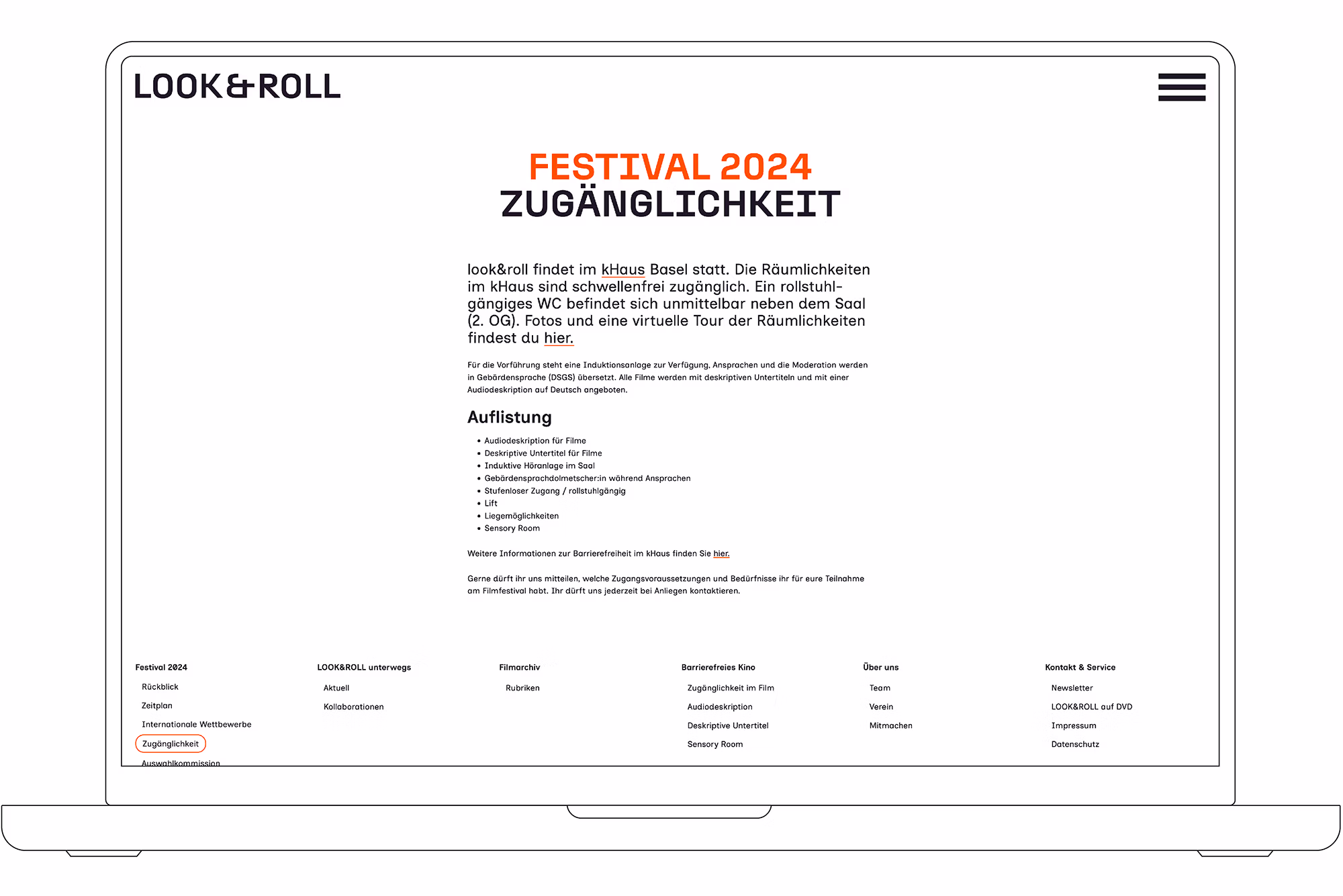 Flyer Vorder- und Rückseite