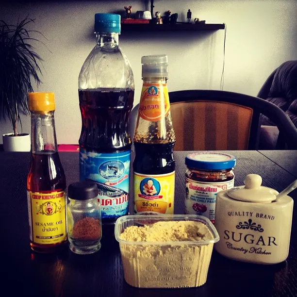Китайская красная свинина Moo daeng