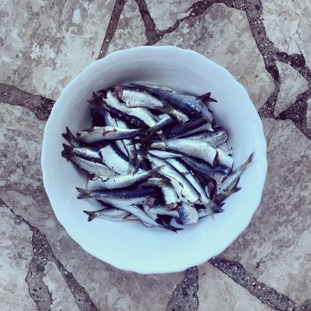 Чесночные сардины