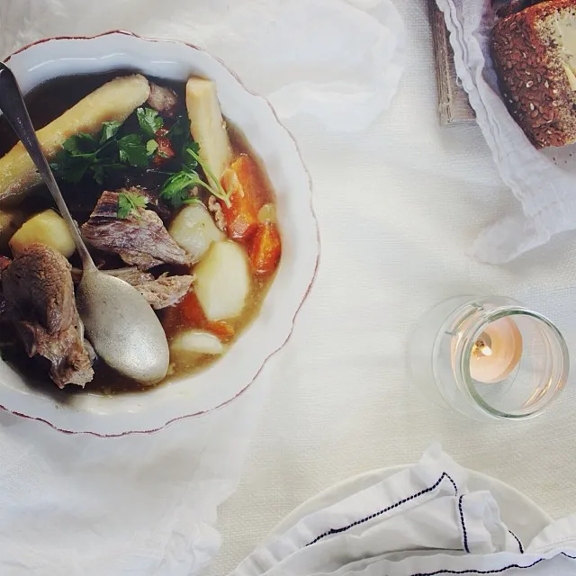 В St. Patrick’s Day - ирландское рагу с бараниной и овощами