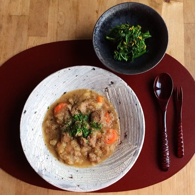 В St. Patrick’s Day - ирландское рагу с бараниной и овощами