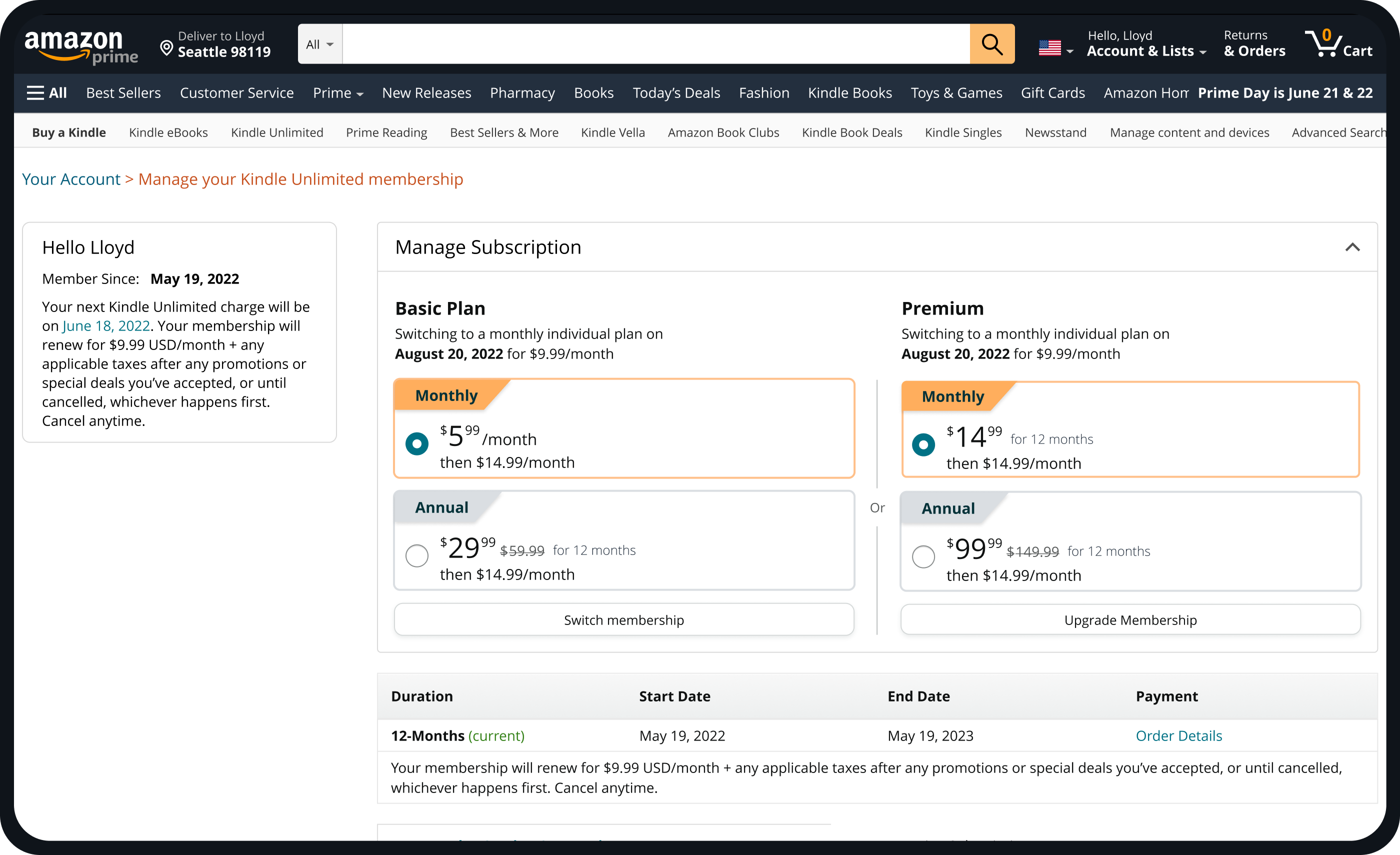 amazon component set
